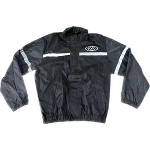 AGV Sport Motorcycle Biker Racing Nylon full Zip Jacket Large